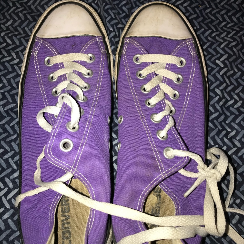 Purple converse